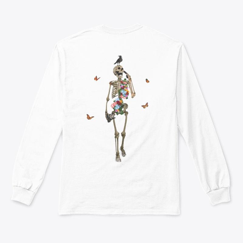 skeleton rose long sleeve